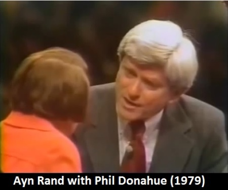 Ayn Rand with Phil Donahue (1979)